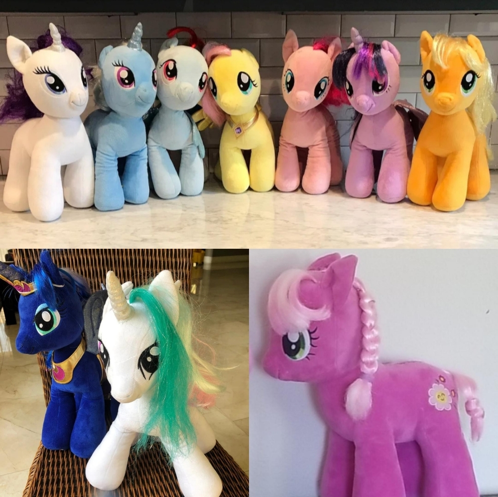MLP Build-A-Bear Stuffed Animal Lot My Little Pony - Picture 1 of 15